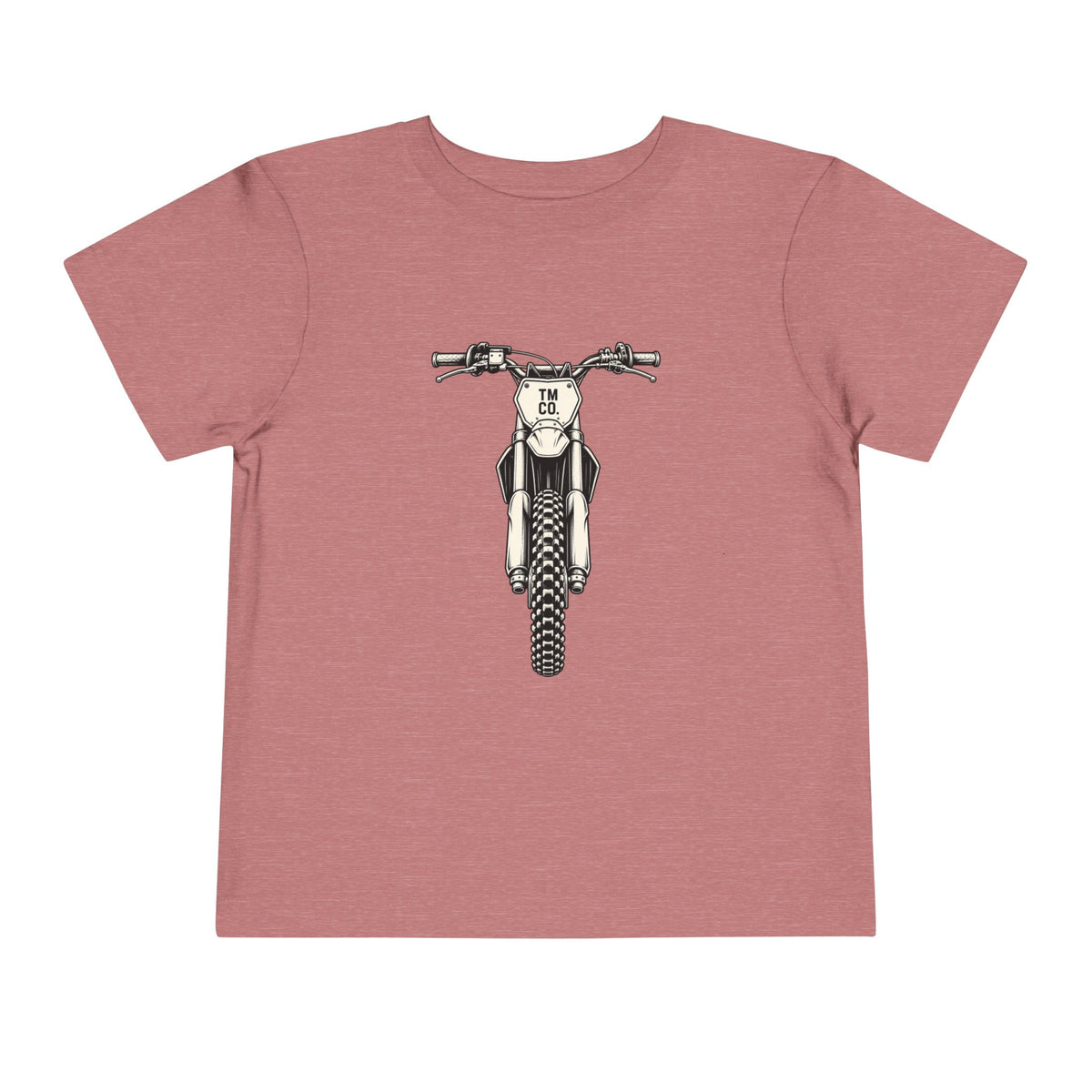 Front & Back Dirt Bike Tee | Throttle Tots Toddler Motocross Shirt | Toddler Moto Tee