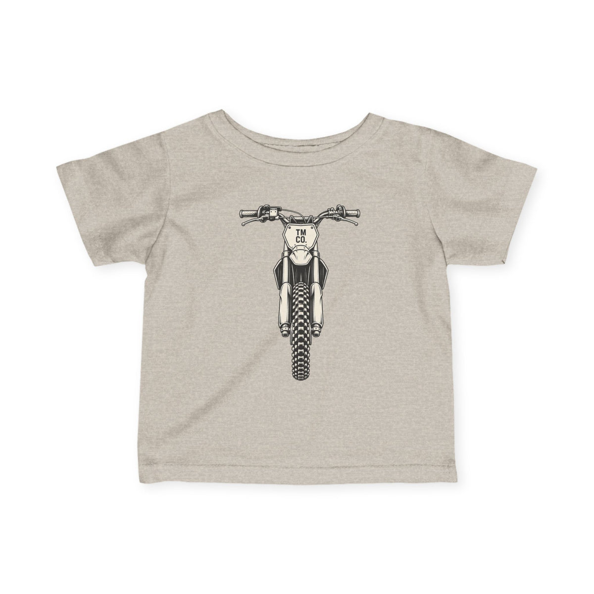 Front & Back Dirt Bike Tee | Throttle Minis Motocross Shirt | Infant Moto Tee