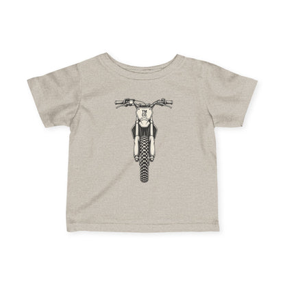 Front & Back Dirt Bike Tee | Throttle Minis Motocross Shirt | Infant Moto Tee