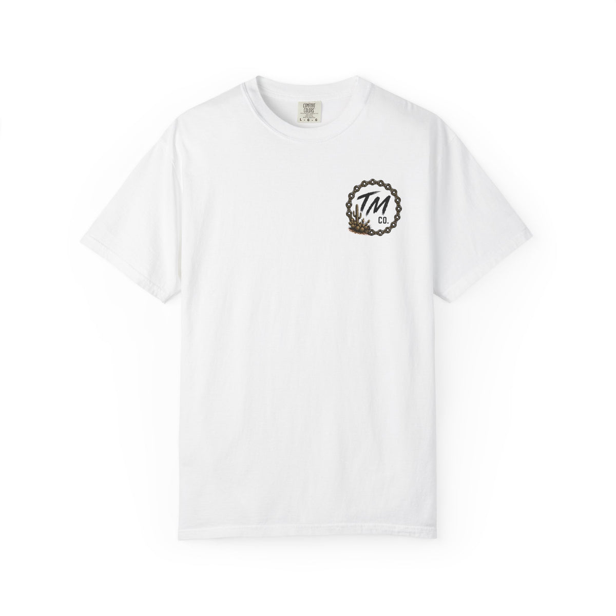 Throttle Mama + Daddy Desert Chain Tee | Vintage Moto Graphic Shirt | Dirt Bike Parent Tee