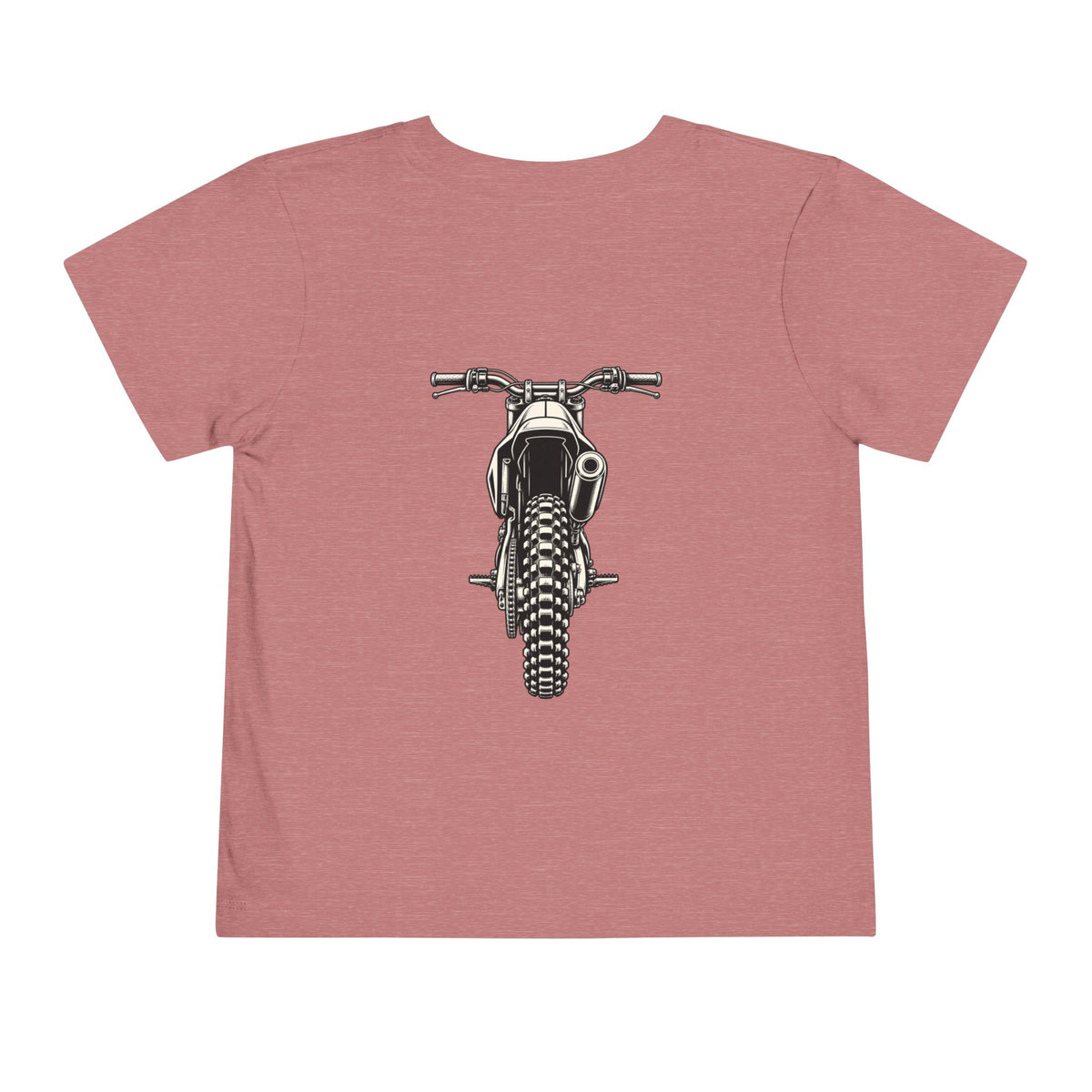 Front & Back Dirt Bike Tee | Throttle Tots Toddler Motocross Shirt | Toddler Moto Tee