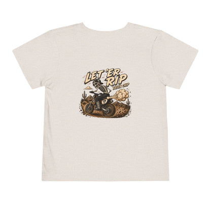 Let ’Er Rip, Tater Chip Tee | Throttle Tots Toddler Motocross Shirt | Toddler Moto Tee