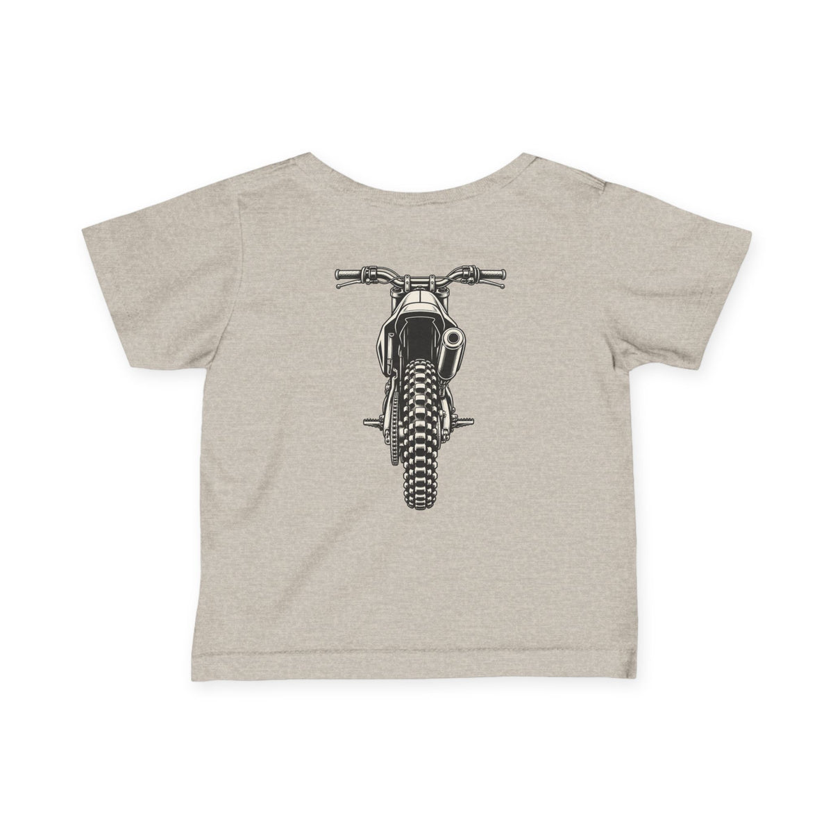 Front & Back Dirt Bike Tee | Throttle Minis Motocross Shirt | Infant Moto Tee