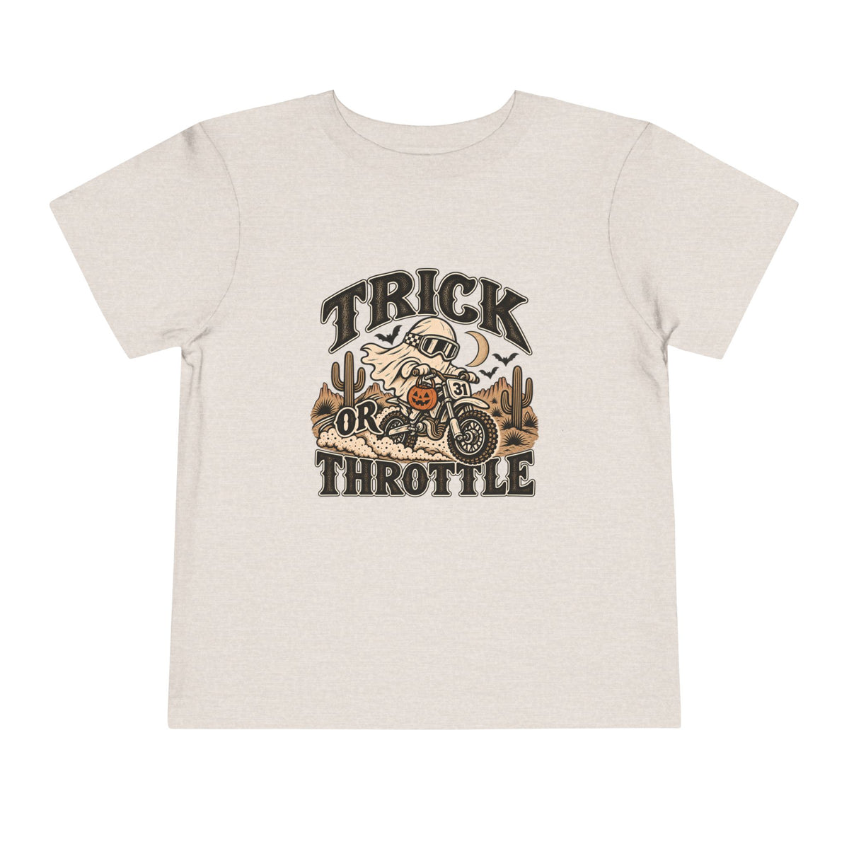 Trick or Throttle Tee | Throttle Tots | Toddler Halloween Moto Shirt