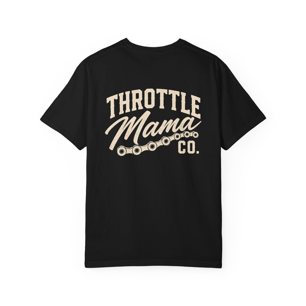 Throttle Mama + Daddy Desert Chain Tee | Vintage Moto Graphic Shirt | Dirt Bike Parent Tee