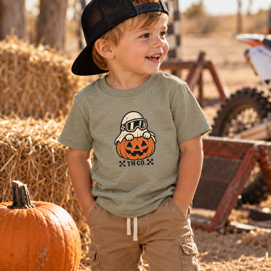 Little Boo Ripper Tee | Throttle Tots | Toddler Halloween Moto Shirt