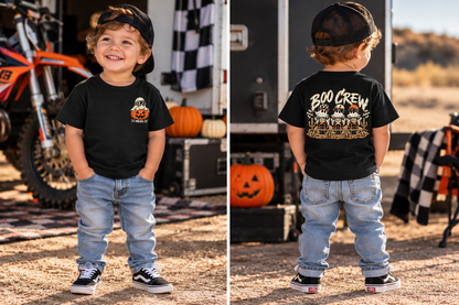 Boo Crew Tee | Throttle Tots | Toddler Halloween Motocross Shirt