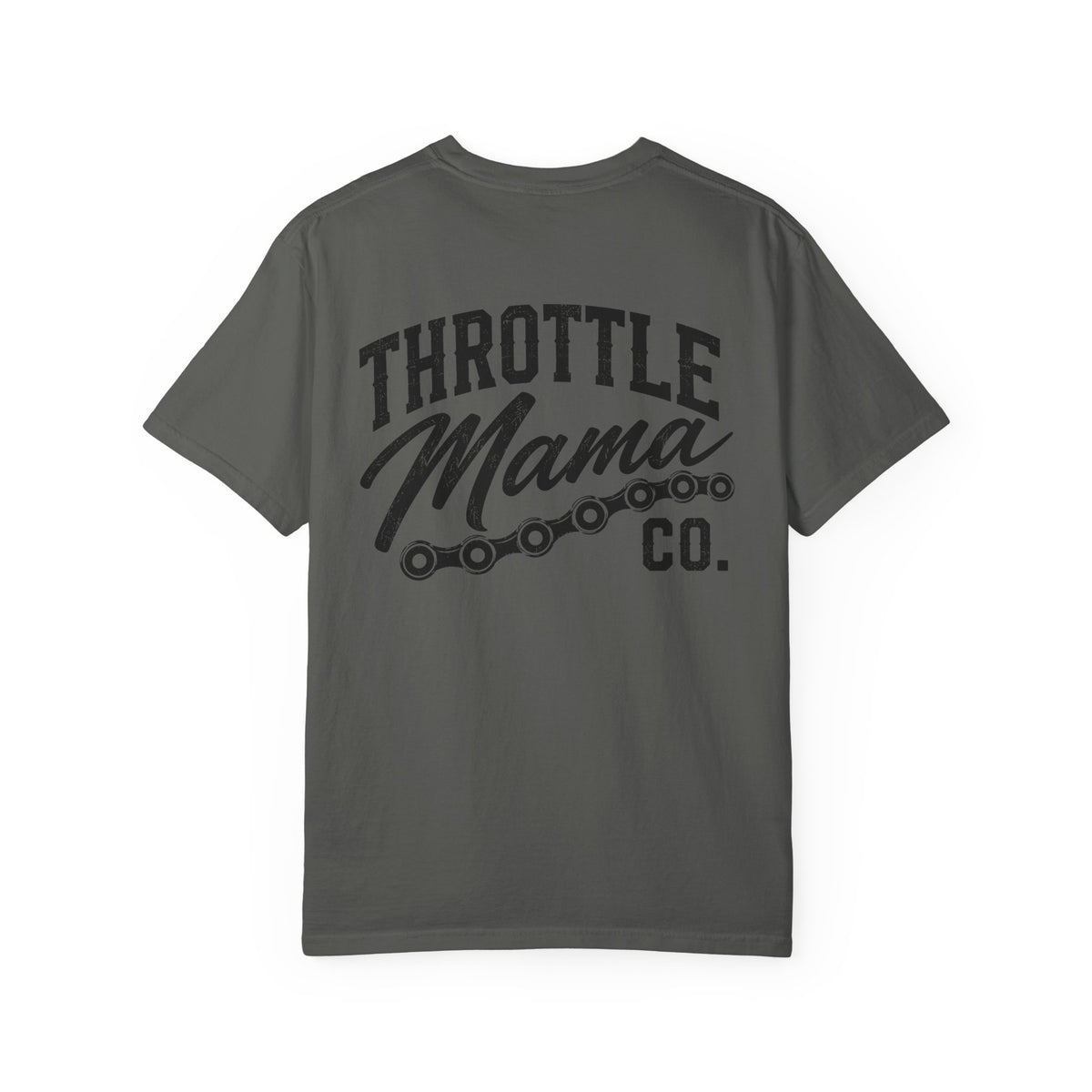 Throttle Mama + Daddy Desert Chain Tee | Vintage Moto Graphic Shirt | Dirt Bike Parent Tee