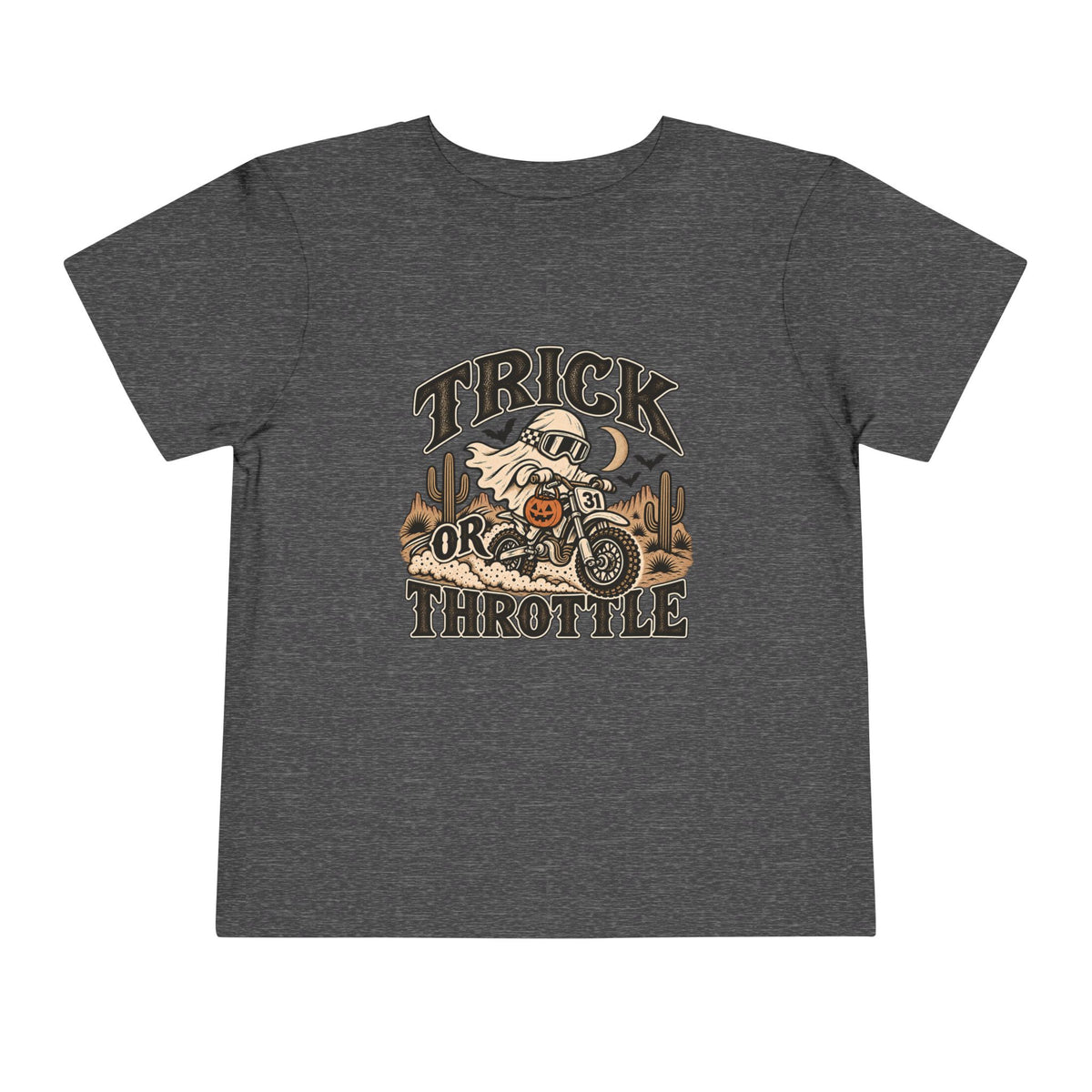 Trick or Throttle Tee | Throttle Tots | Toddler Halloween Moto Shirt