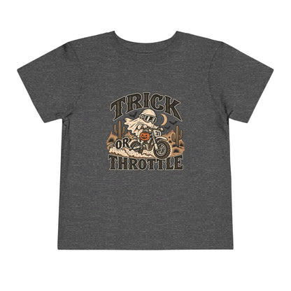 Trick or Throttle Tee | Throttle Tots | Toddler Halloween Moto Shirt