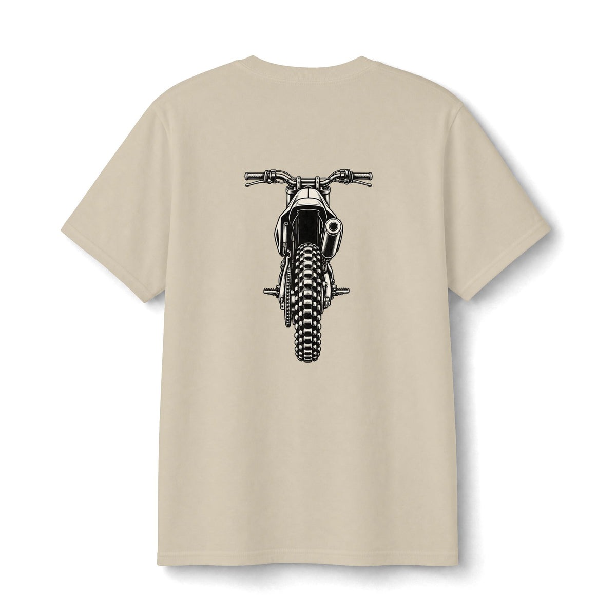 Front & Back Dirt Bike Tee | Throttle Kids Youth Motocross Shirt | Kids Moto Tee
