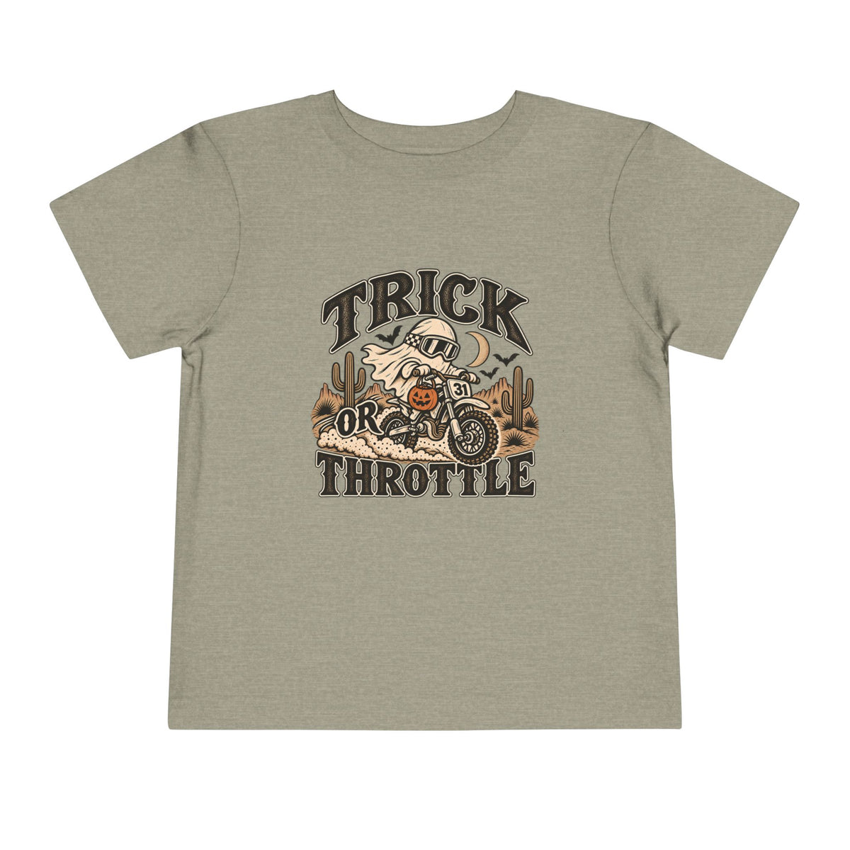 Trick or Throttle Tee | Throttle Tots | Toddler Halloween Moto Shirt