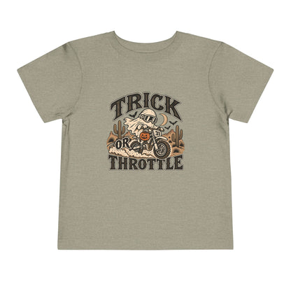Trick or Throttle Tee | Throttle Tots | Toddler Halloween Moto Shirt