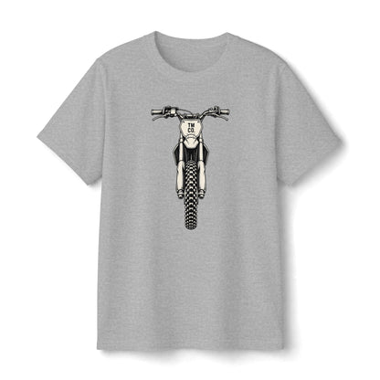 Front & Back Dirt Bike Tee | Throttle Kids Youth Motocross Shirt | Kids Moto Tee