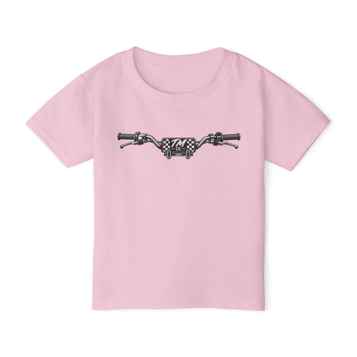 Throttle Tots Toddler Dirt Bike Shirt | Minimalist Moto Handlebars Tee | Motocross Kids Shirt
